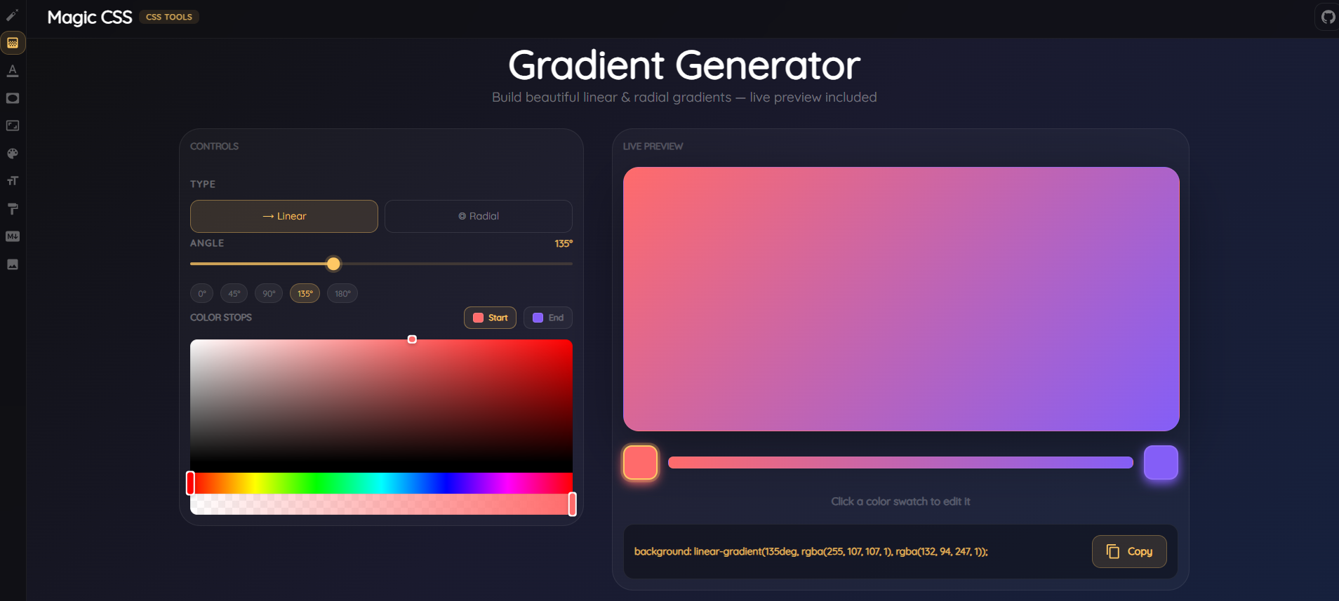 Gradient Generator