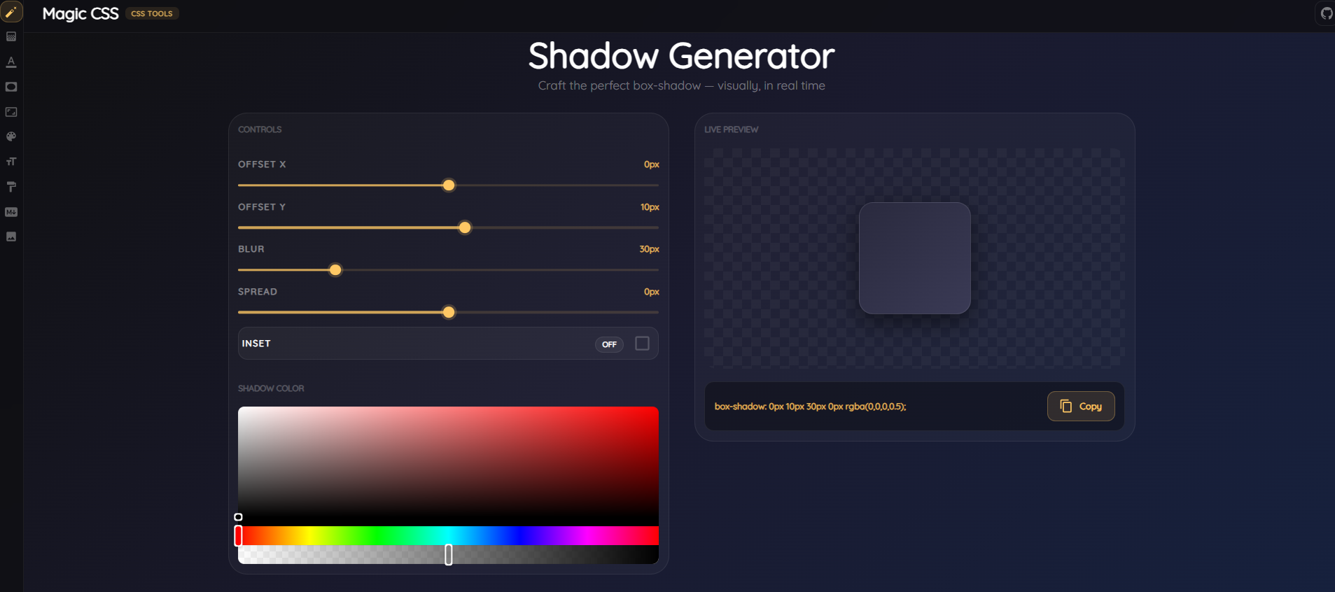 Shadow Generator